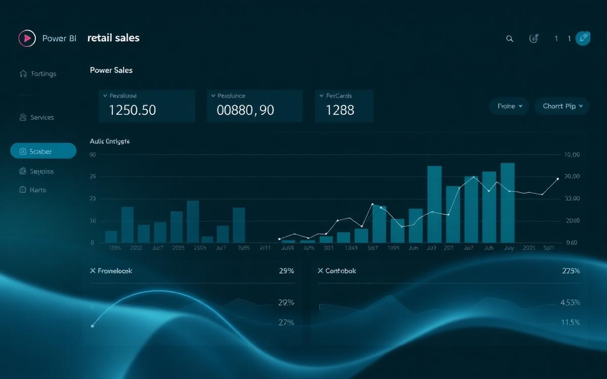 Clothing Sales Performance Dashboard preview
